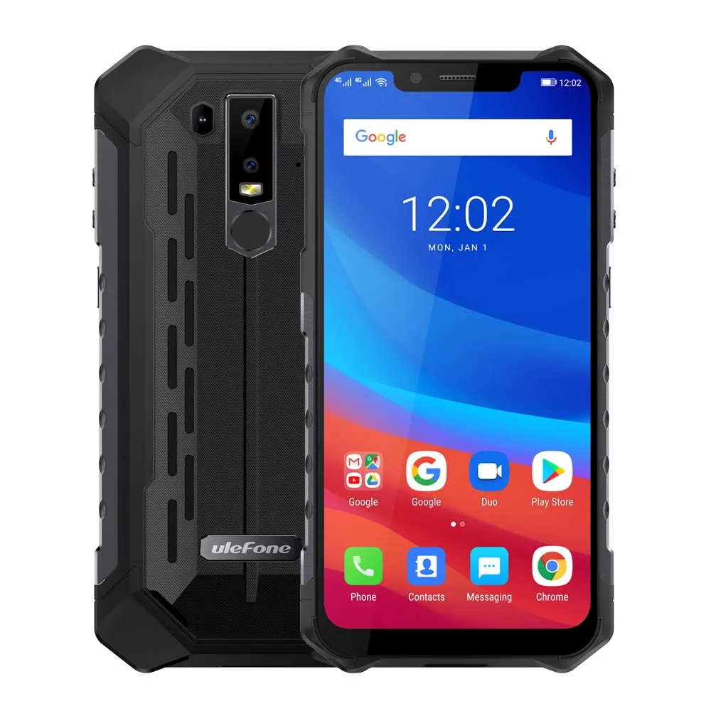 Ulefone Armor 6 IP68 IP69K водонепроницаемые мобильные телефоны Android 8 1 2 &quotHelio P60 6G + 128G Лицо ID