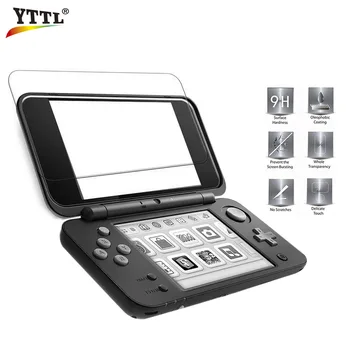 

YTTL 50pc Anti-Scratch Ultra Clear HD Screen Film for Nintend New 2DS XL/LL Screen Protector Console Guard Top & Bottom film
