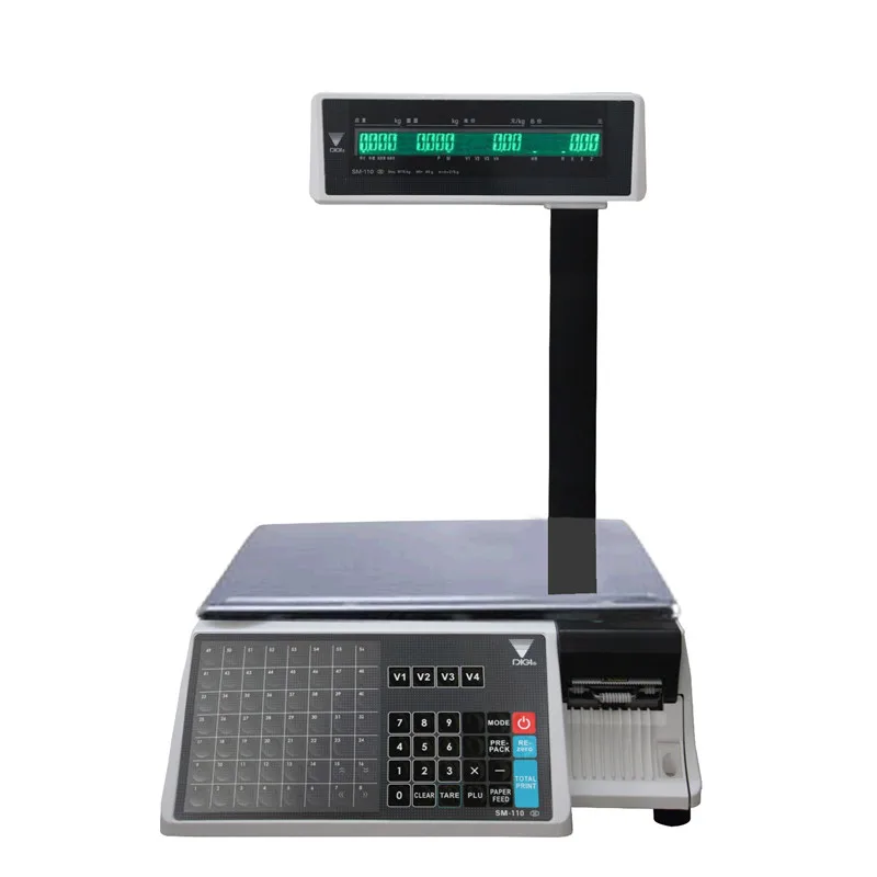 ديجي SM100PCS سعر الحوسبة الكهربائية مقياس مع طابعة باركود لتجار التجزئة جديد SM110P الرقمية التسمية الطباعة مقياس التوازن ديجي SM100PCS سعر الحوسبة الكهربائية مقياس مع طابعة باركود لتجار التجزئة جديد SM110P الرقمية التسمية الطباعة مقياس التوازن