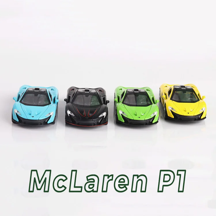 

2019 New 1:32 McLaren P1 Alloy Diecast Car Model Toy Vehicles Car With Light Sound Gift For Baby Collectible Free Shipping