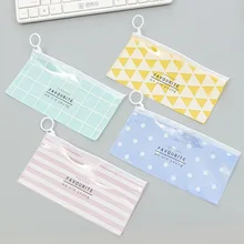 1 шт. канцелярские принадлежности креативная B6 Студенческая сумка для канцелярских принадлежностей Прозрачная ПВХ водонепроницаемая сумка для хранения файлов, может быть настроена