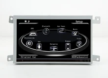 7 pulgadas 2G RAM Android 6,0 navegación GPS sistema estéreo de medios de comunicación de radio reproductor de DVD para Audi A6 para Audi Q7