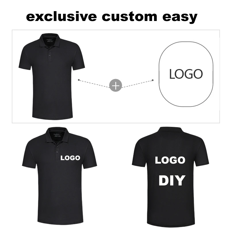 Дизайнерская рубашка поло, фирменный логотип на заказ, логотип крокодила, принт, компания, Рабочая группа, Короткие поло, повседневная одежда Eden Park, сделай сам, одежды