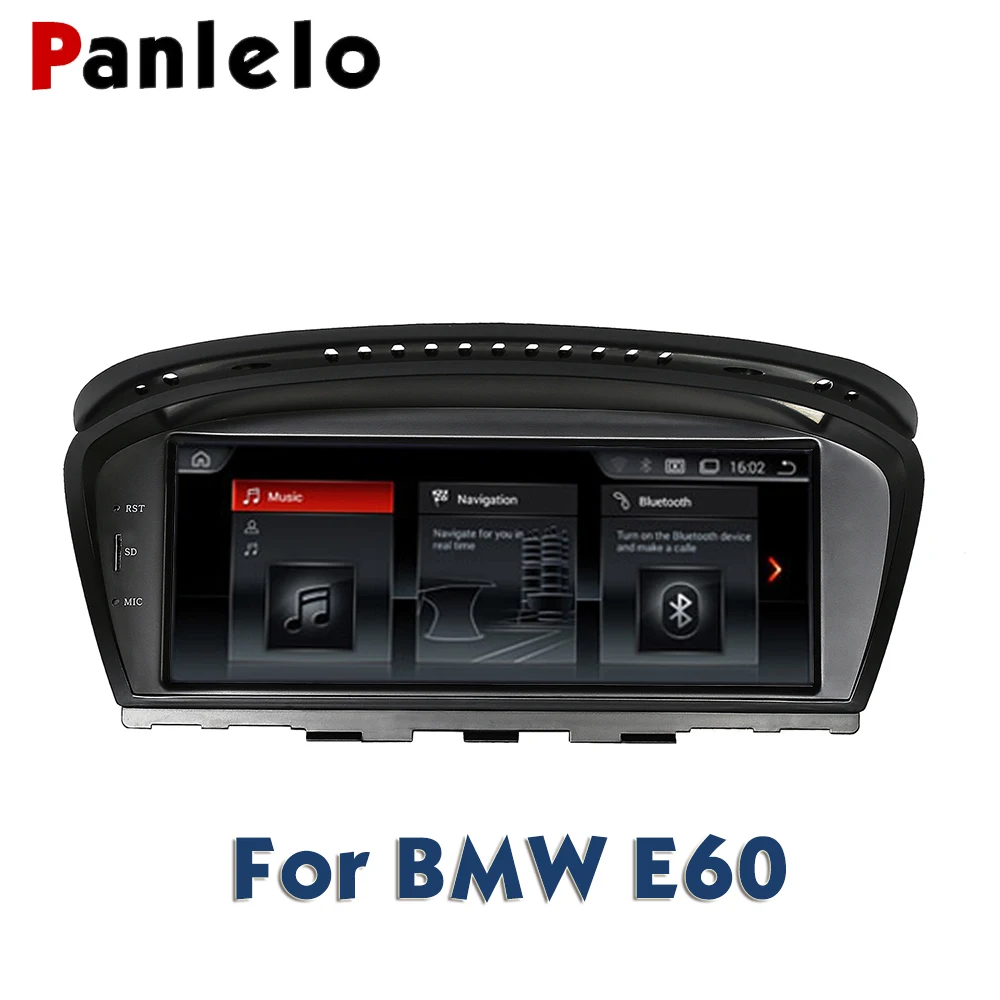 

Panlelo For BMW E60 Android 2G 32G GPS Navigation Autoradio 2 Din Android 8.8 Inch Quad Core IPS Screen For BMW Series 5 E61 E62