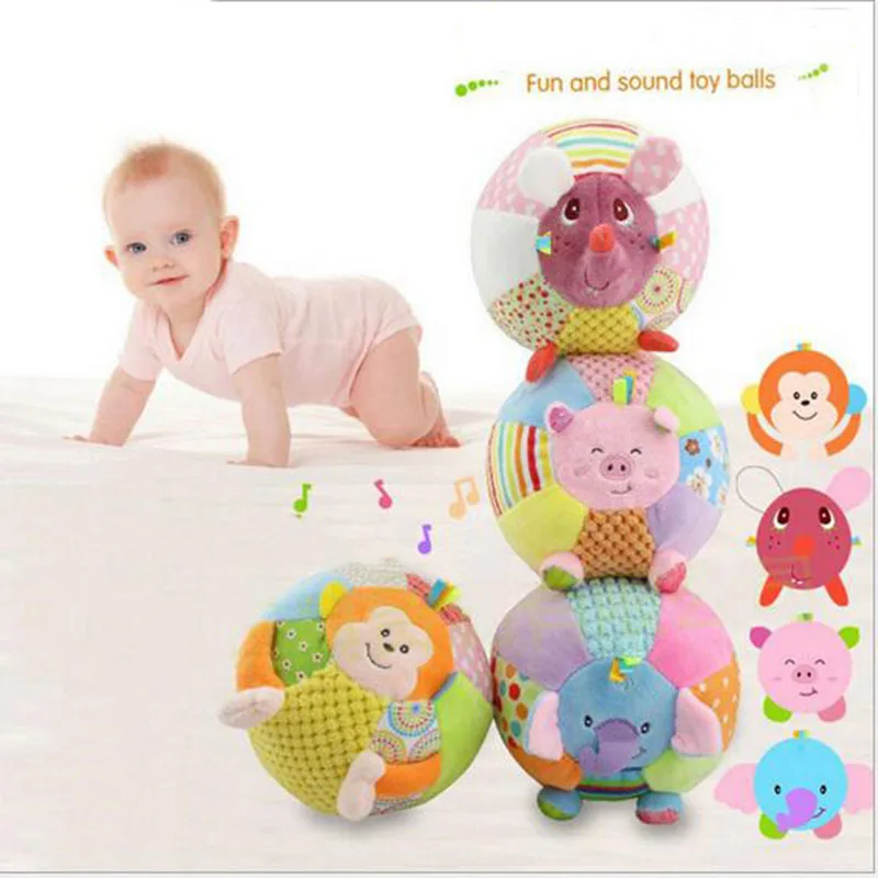 BSTAOFY 40CM Dropshipping Baby Cartoon Stuffed Animals Tapping the