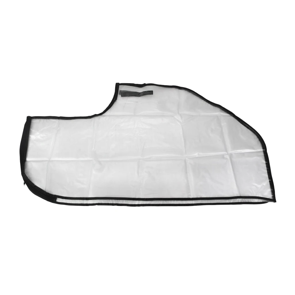 Zipper Golf Clubs Bag Waterproof Rain Cover - Foldable Protection Shield Case Dustproof Golf Cart Accessories