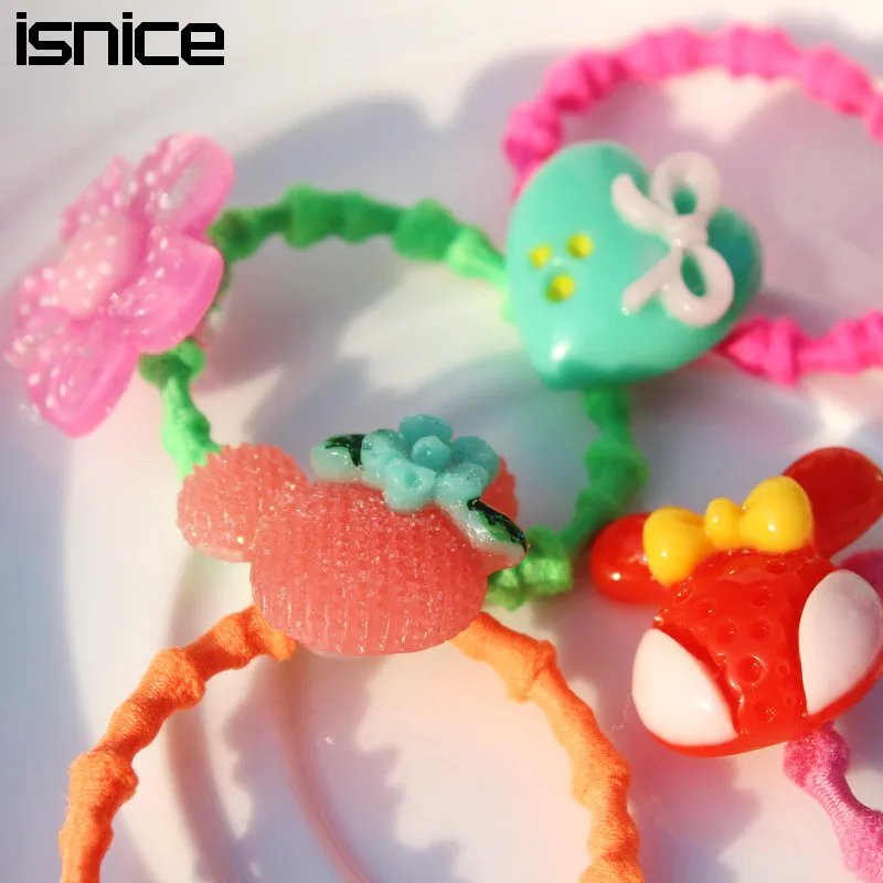 15 шт. isnice Новый прекрасный мультфильм фрукты Красочные Детские держатели для