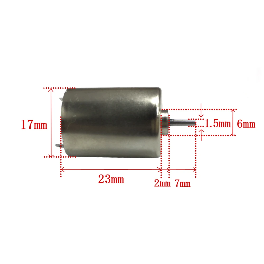 1723 двигатель постоянного тока 12В 5 Вт Ротари Машина татуировки для контура и замените двигатель для вращающийся наконечник для тату-машинок