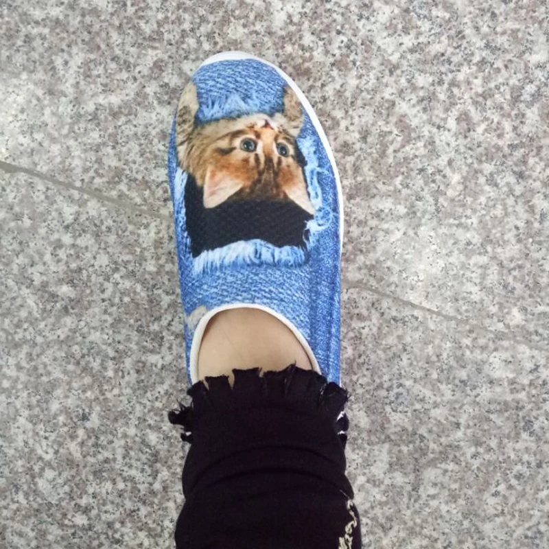 Fashion Unisex Women Sandals Cute Denim Cat Print Summer Flat Slipper Breathable Men Clogs Casual Couples Beach Shoes Plus Size Fashion Unisex Women Sandals Cute Denim Cat Print Summer Flat Slipper Breathable Men Clogs Casual Couples Beach Shoes Plus Size
