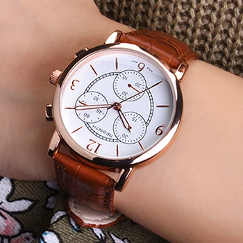 

Women's Watch REBIRTH Ladies Watch Top Brand Montre Femme Luxury Casual Women Watches Leather Quartz Clock Women Gifts saat