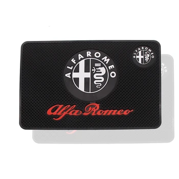 

Car-Styling Interior Mat Case for Alfa Romeo 4C 8C 156 166 159 147 Giulia Giulietta Mito Stelvio Spider GT Etc Anti-Slip Mat