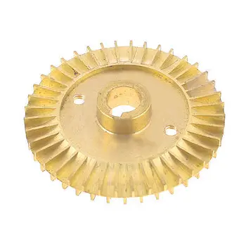 

Water Pump Spare Part 70mm 2.76" Dia Brass Impeller Gold Tone
