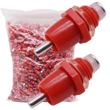 500 peças de aço inoxidável do diâmetro 10mm da linha do bebedor do mamilo da galinha e material do abs do pvc botão da tubulação água fixo aves domésticas bebendo