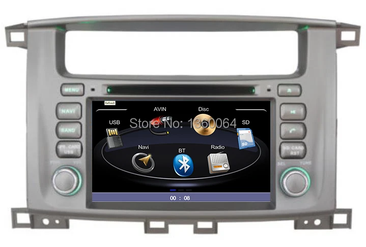Perfect 2 Din 7 inch CAR DVD GPS FOR TOYOTA LAND CRUISER 100 / LEXUS LX470 1998-2007 Radio Stereo Bluetooth+CANBUS decoder+Free gps Map 1 Perfect 2 Din 7 inch CAR DVD GPS FOR TOYOTA LAND CRUISER 100 / LEXUS LX470 1998-2007 Radio Stereo Bluetooth+CANBUS decoder+Free gps Map 1
