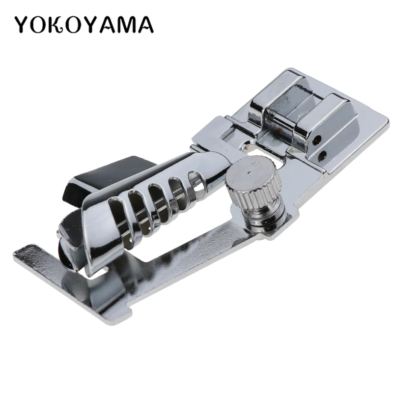 Детали швейной машины YOKOYAMA Hemmer, прижимная лапка, быстрая упаковка, прижимная лапка, подходит для швейных деталей Brother/Janome/Feiyue
