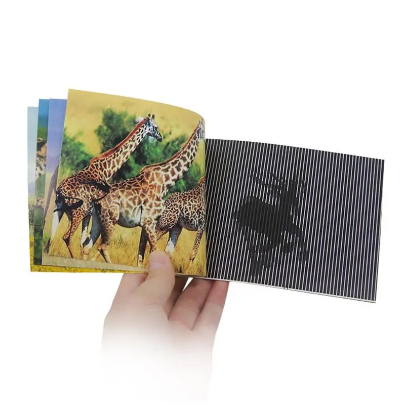 

Magic Moving Images Books Animal Pictures Magic Tricks Props book