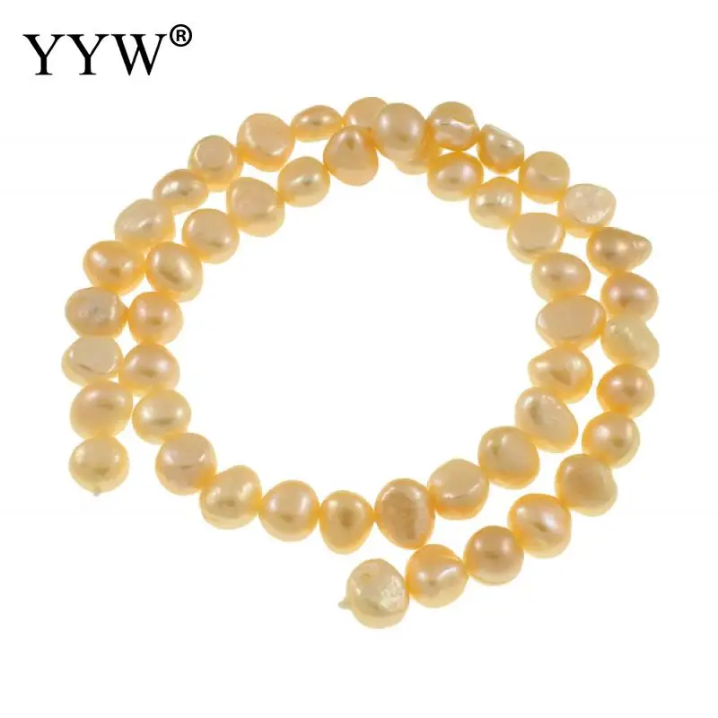 

Cultured Baroque Freshwater Pearl Beads Natural Pink 8-9mm Approx 0.8mm Sold Per Approx 15 Inch Strand