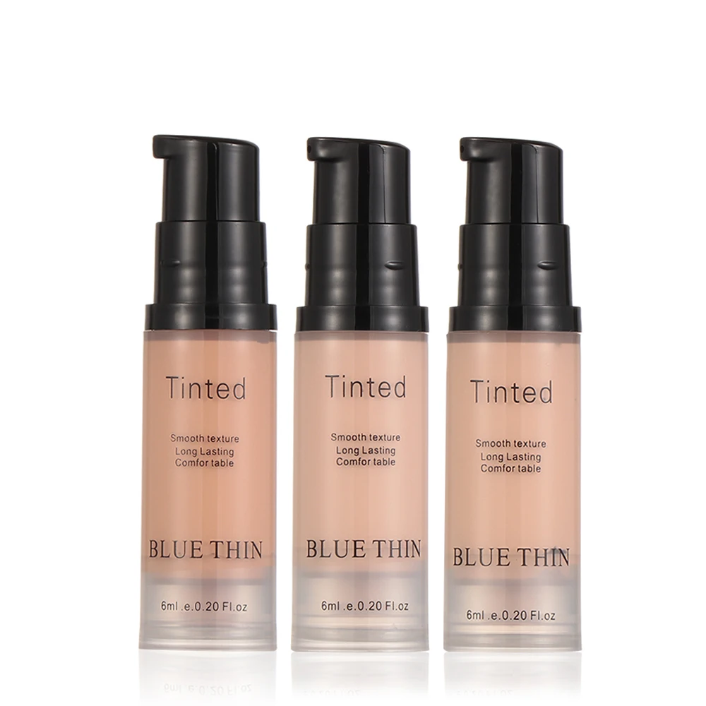 1PC Waterproof Liquid Women Face Contouring Concealer Cream Foundation