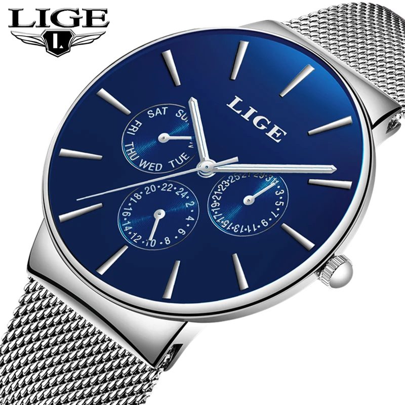 Aliexpress.com : Buy LIGE Mens Watches Top Brand Luxury Fashion Quartz