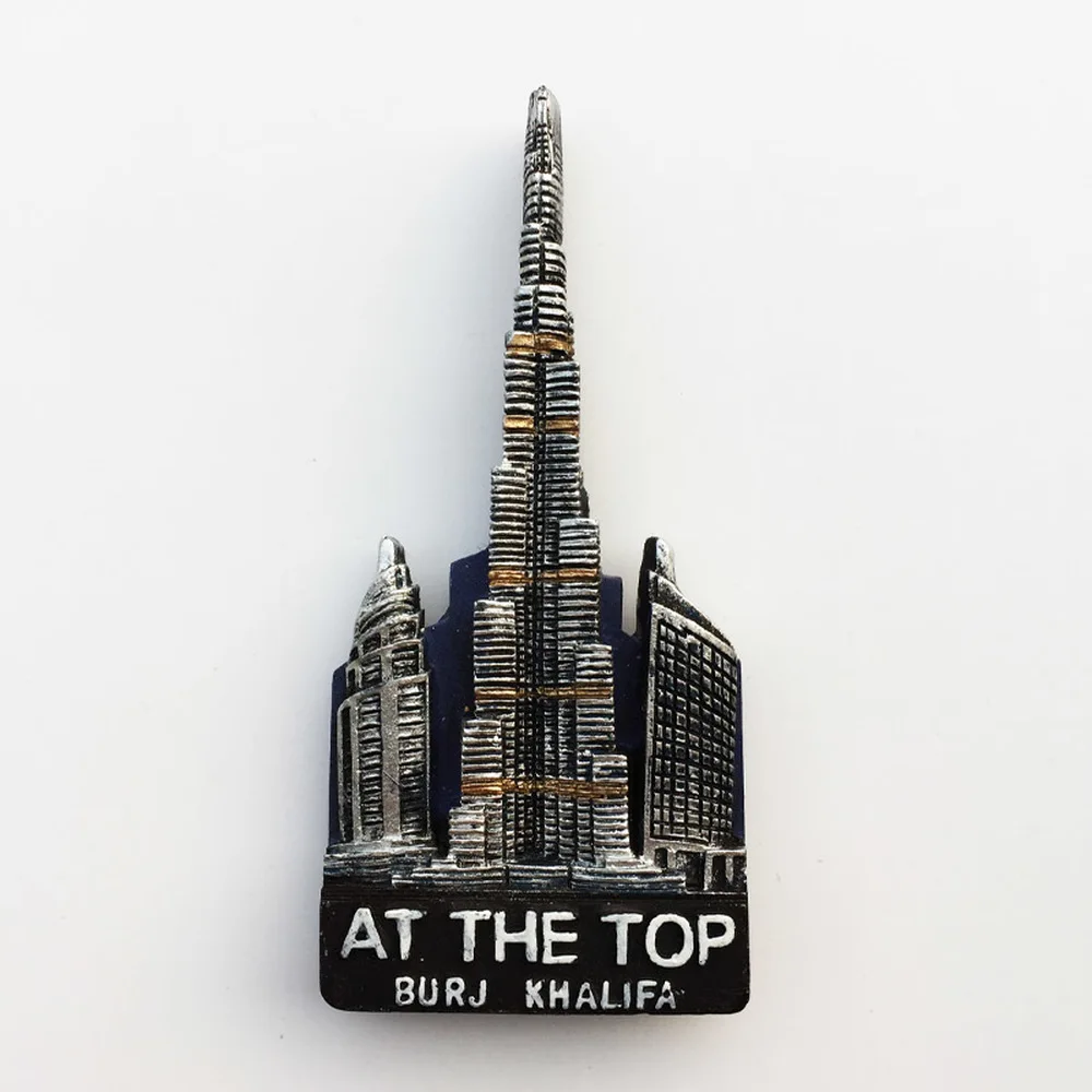 Магнитные Сувениры на холодильник BABELEMI 3D Dubai Burj Khalifa Tower магнитные наклейки