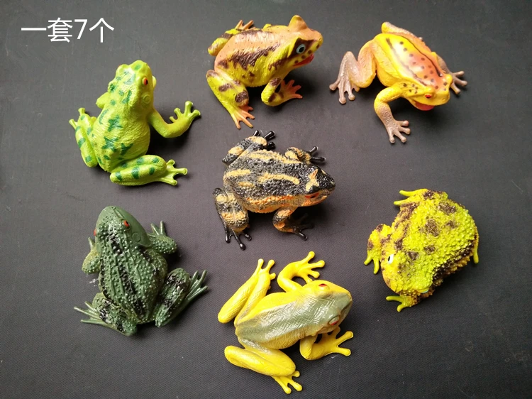 

Simulation Animal Toy Green Frog Model Toad Toad Decoration Children's Cognitive Software Toys