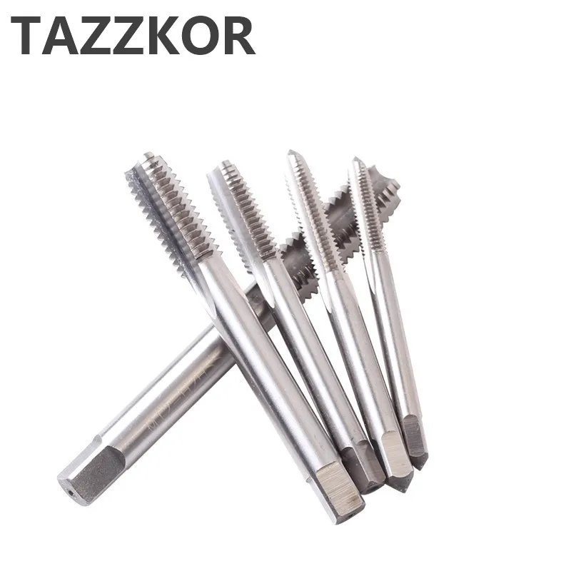 High Quality Taps Straight Flute Machine Screw Taps And Die Set Silvery