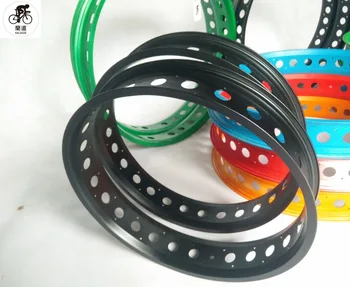 

Kalosse 36H Bicycle rim DIY colors 80mm width 26*4.0 tires Beach bike rims snow bike wheel 26er