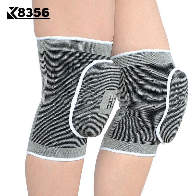 K8356 تنفس متماسكة سماكة الإسفنج نيبادس الرقص كرة الطائرة السلامة اللياقة الرياضية الركبة حامية الركبة الوسادات 1 زوج