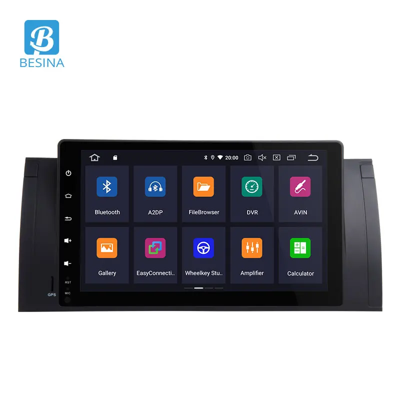 Excellent Besina 9 Inch Android 9.0 Car Radio For BMW E53 X5 E39 GPS Navigation Wifi Multimedia Player Bluetooth Autoaudio Stereo One Din 1