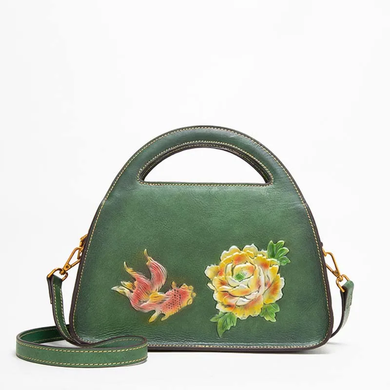 2018 new cowhide leather Women handbag retro flowers embossed suede shoulder bags genuine leather ladies female Messenger bag 2018 new cowhide leather Women handbag retro flowers embossed suede shoulder bags genuine leather ladies female Messenger bag