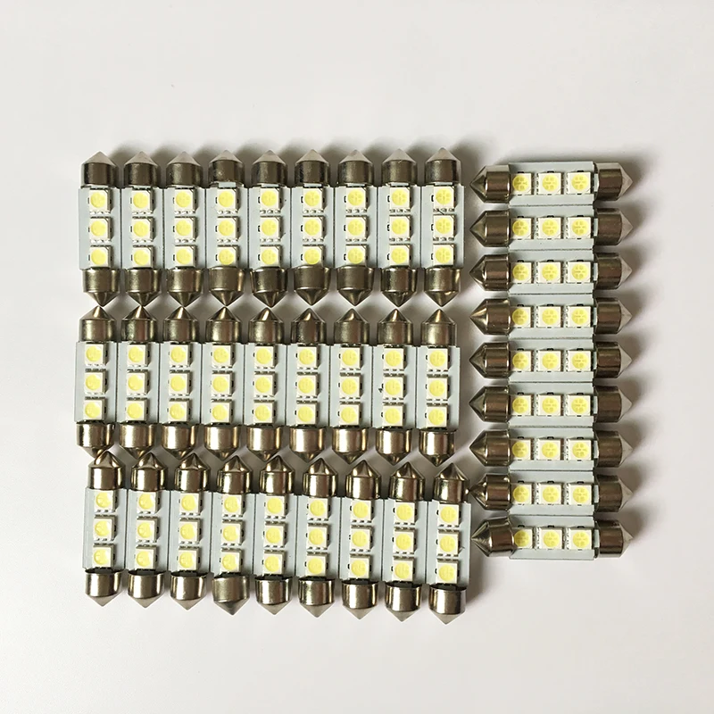 Светодиодная лампа для автомобиля C5W 5050 3 Smd 3Smd 31 мм 36 39 41 Dc 12 В | Автомобили и