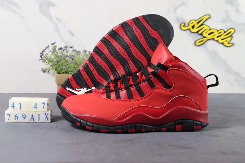 

Jordan 10 Man Basketball Shoes venom POWDER stealth steel Outdoor Sport