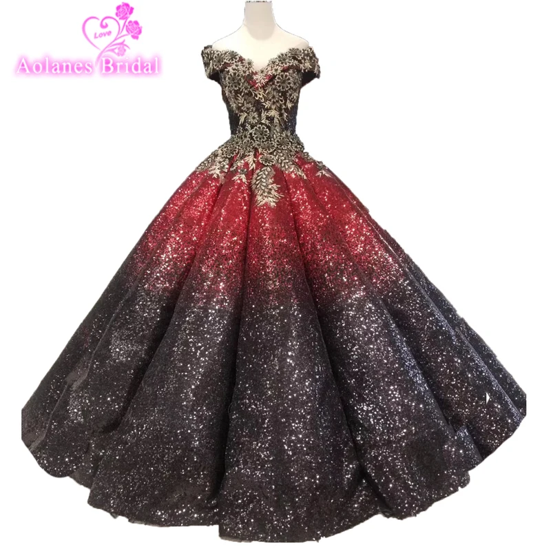 red and black prom dresses 2019