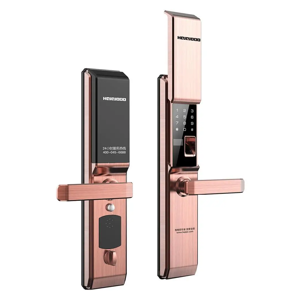HOJOJODO X5 биометрический замок, умный электронный замок, отпечатков пальцев проверки с паролем и RFID ключ разблокировки