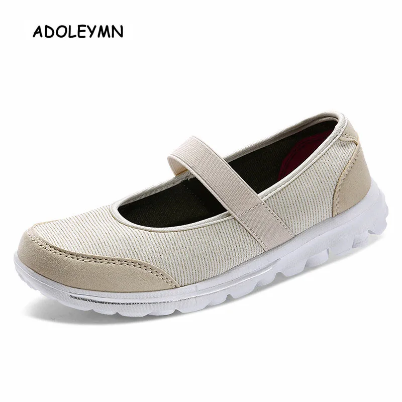 2018 New Arrival Women Shoes Casual Sport Flats Fashion Shoes Walking Sneaker Summer Loafers Breathable Air Mesh Walking Shoes