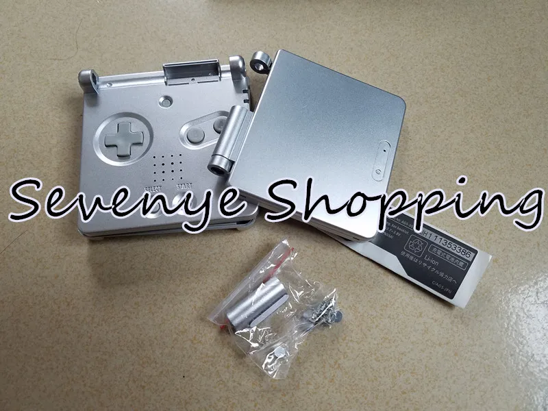 Выполните Корпус снарядов для GBA SP Gameboy Advance SP Дело Консоль белый Цвет