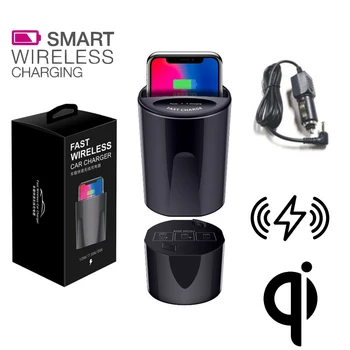 

For Rover Discovery Evoque Sport Velar QI Wireless charging Quick charger Phone Holder Cup Holder