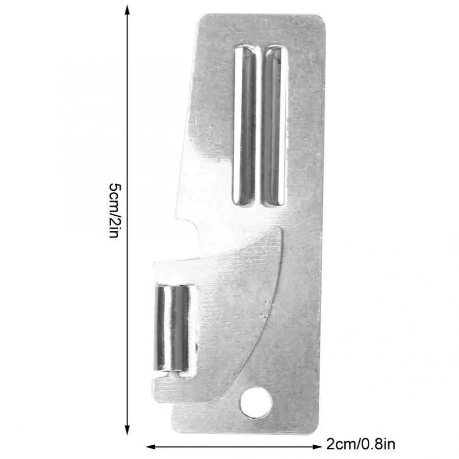 Уличные овощи, фрукты Овощечистка из нержавеющей стали Кемпинг Многофункциональный консервы открывалка для еды Кемпинг кухонная посуда