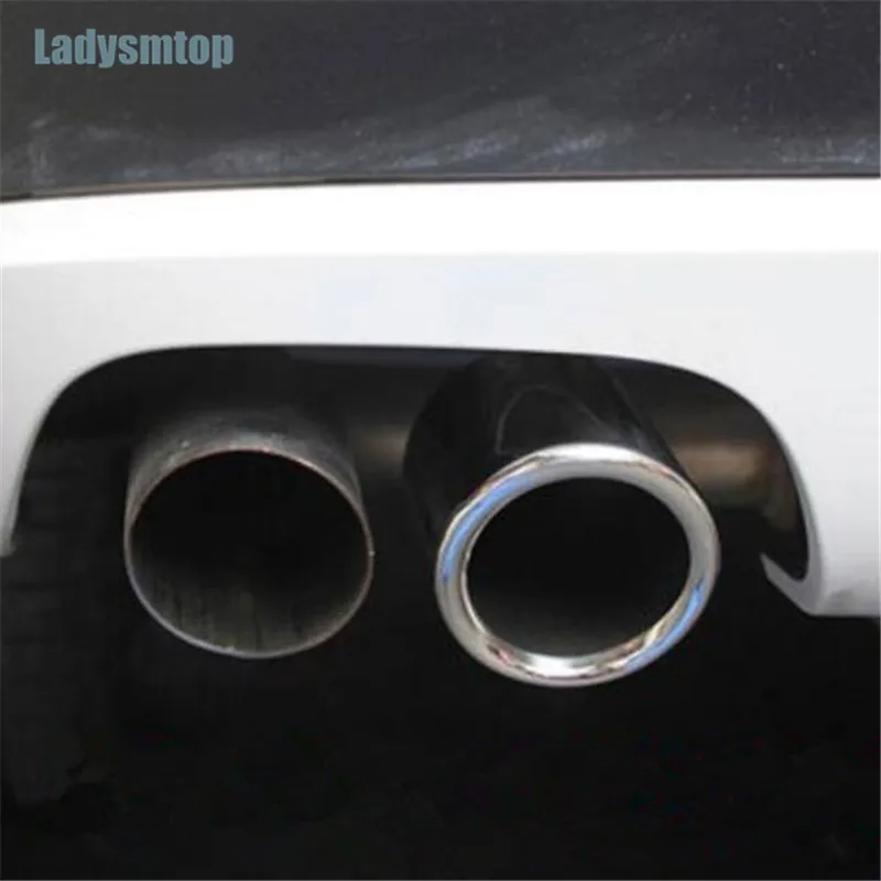 Ladysmtop 2 шт./компл. автомобильный Стайлинг из нержавеющей стали автомобильные