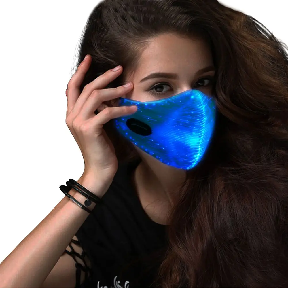 Aliexpress Led Mask Saful LED Flashing Mask 7 Colors Luminous Light for Men Women Rave Mask