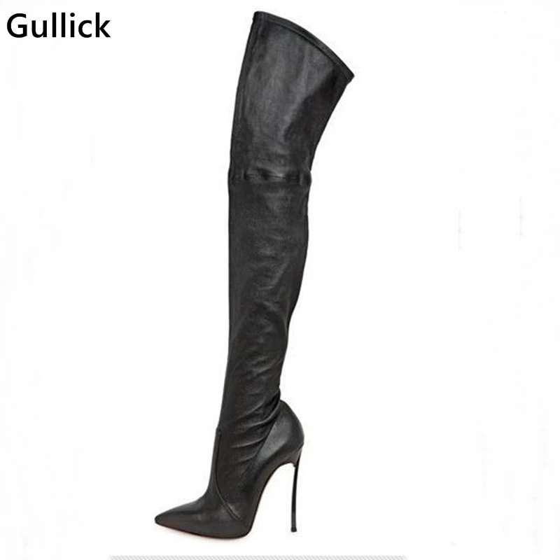 thigh high boots thin legs