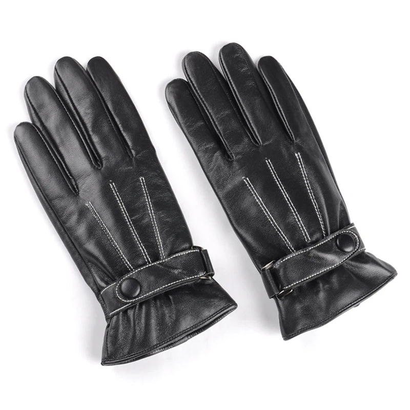 Мужские зимние перчатки модные высококачественные женские теплые кожаные перчатки меховые перчатки с кроликом перчатки Luvas Рукавицы женские аксессуары