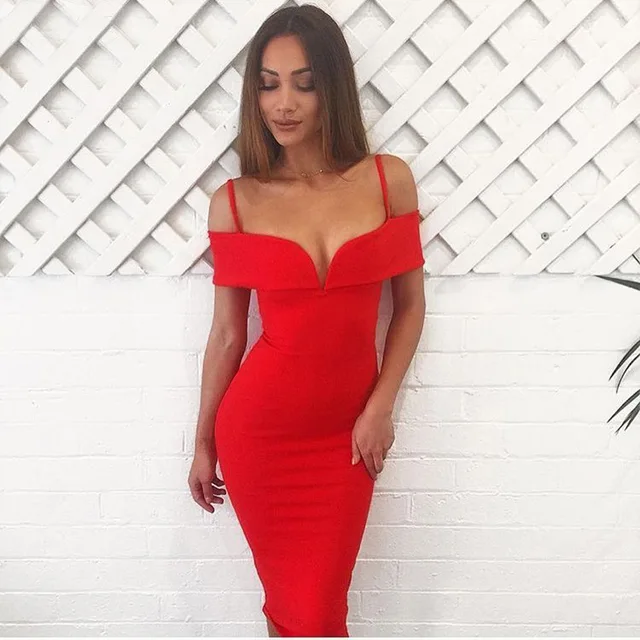 Red Bodycon Dress