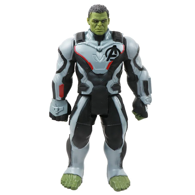Экшн фигурки Marvel Мстители 4 30 см танос Халк Человек паук Железный человек Тор