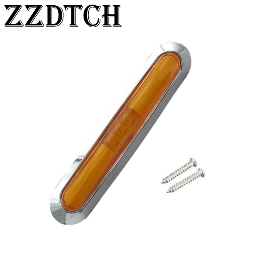 ZZDTCH 10 шт. 10-30 в 21 Led GLO Грузовик Боковые габаритные огни Vans грузовик прицеп автобус огни IP68