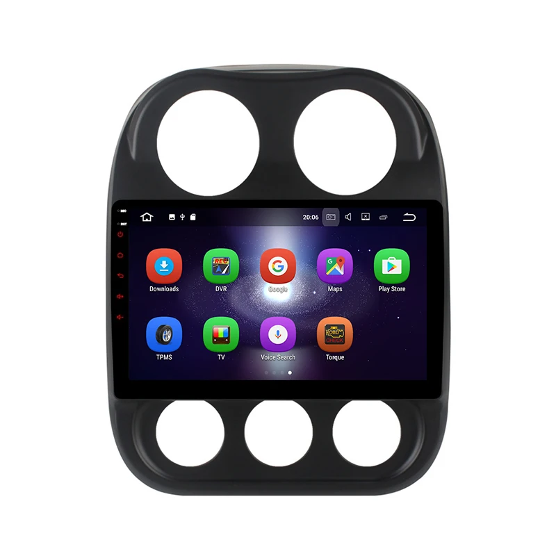 Top Aoluoya IPS 2GB RAM Quad Core Android 7.1 CAR DVD GPS Navigation Player For JEEP Compass 2010 2011 2012 2013 2014 2015 2016 DAB+ 3