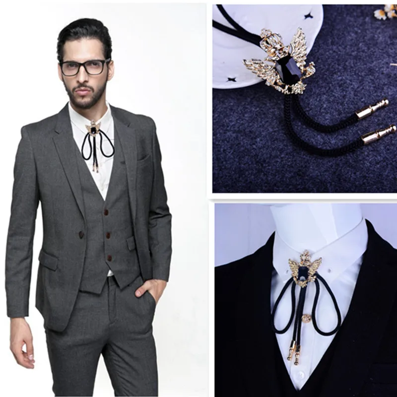 Buy 24 Pcs/Lot Eagle Cowboy Bolo Tie for Men New