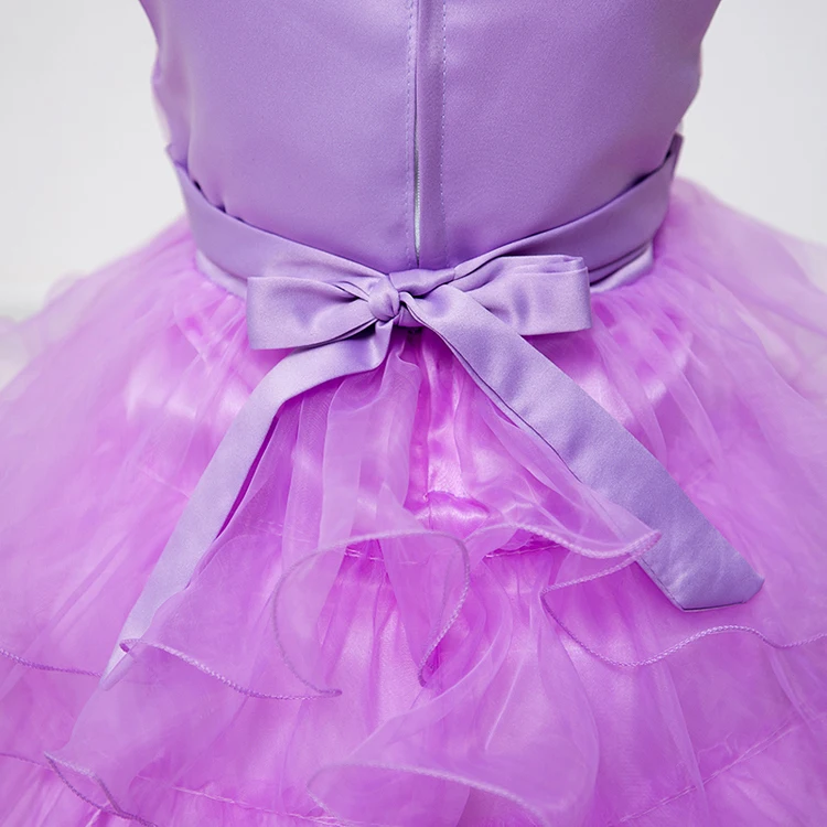summer baby girl party dress princess birthday wear of 7 years old 4