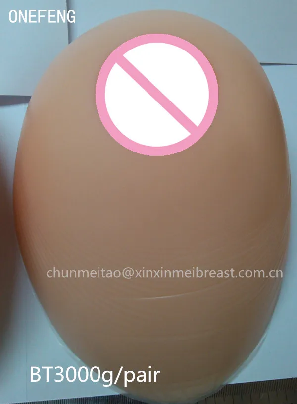 Size 8 Free shipping Huge Silicone Artificial Sexy Breast  3000 g/pair for Shemale Crossdresser Transgender False Boobs Man Toys