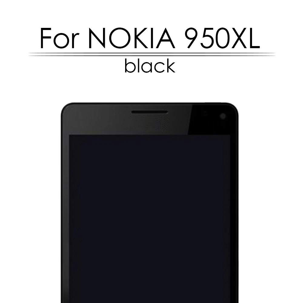 5 7 &quotAMOLED дисплей для NOKIA Microsoft Lumia 950XL ЖК сенсорный экран с рамкой чехол подставкой